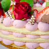 Erdbeersahnetorte, Himbeersahnetorte, Geburtstagstorte