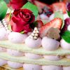 Erdbeersahnetorte, Himbeersahnetorte, Geburtstagstorte
